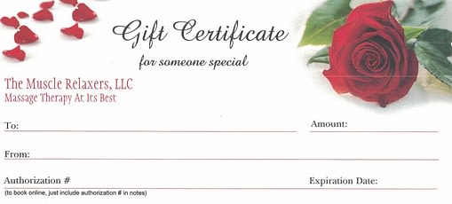 Special Someone Gift Certificate